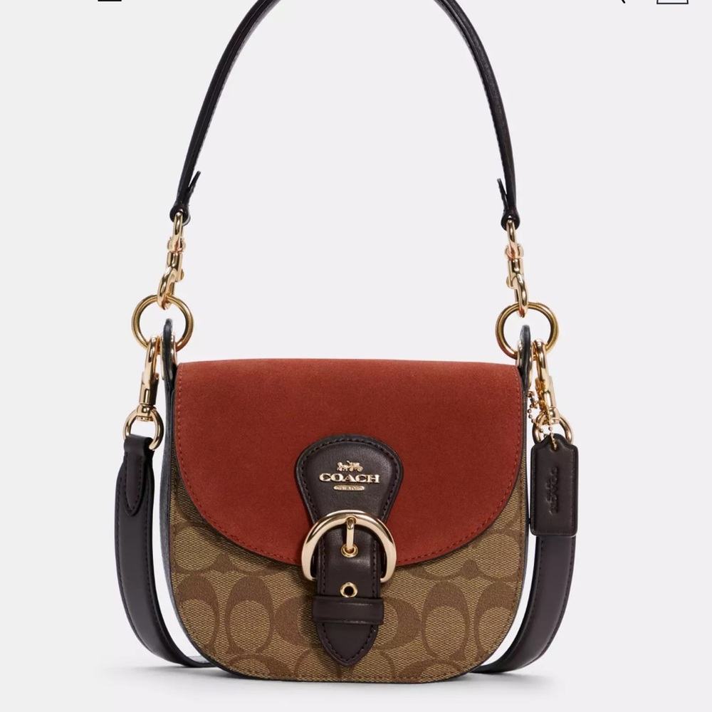 Kleo Shoulder Bag 17 In Signature Canvas